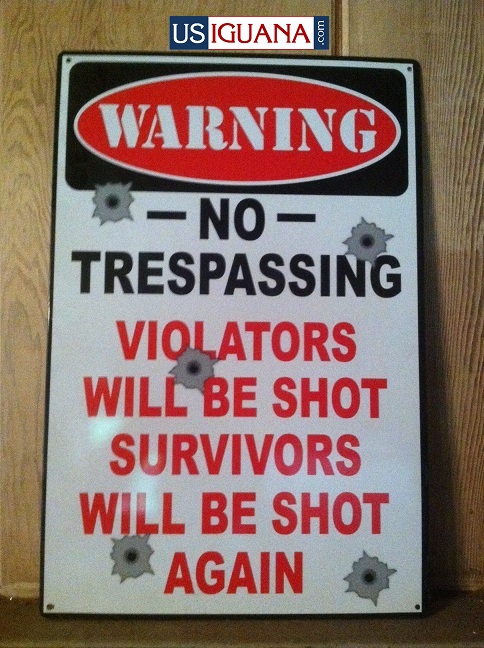Warning sign